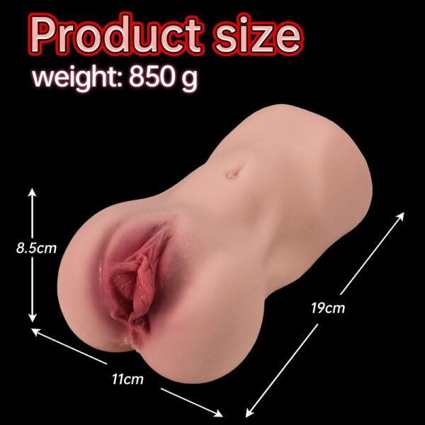 Masturbador para Hombre 2 En 1 Sexo Vaginal Anal QSX-AYM - Imagen 7