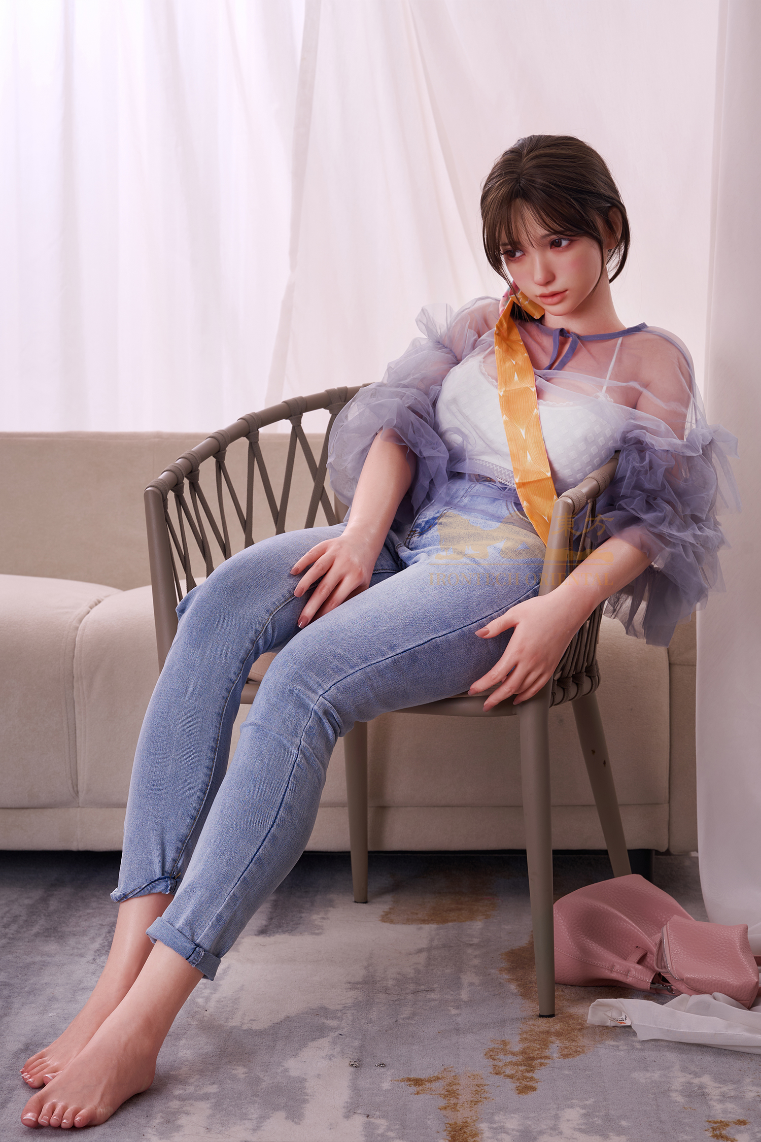 Muñeca sexual para novia, 161 cm, S32 ROS MAX, brillo de seda gatita - Imagen 10